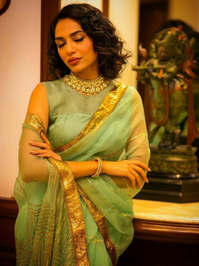 Saree Designs : सोभिता धुलिपला का ये साड़ी फैशन सोशल मीडिया पर मचा रहा हैं तहलका